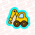 Construction Cookie Cutter Set – 6 Piece Truck Theme – 3 Sizes | STL & PDF