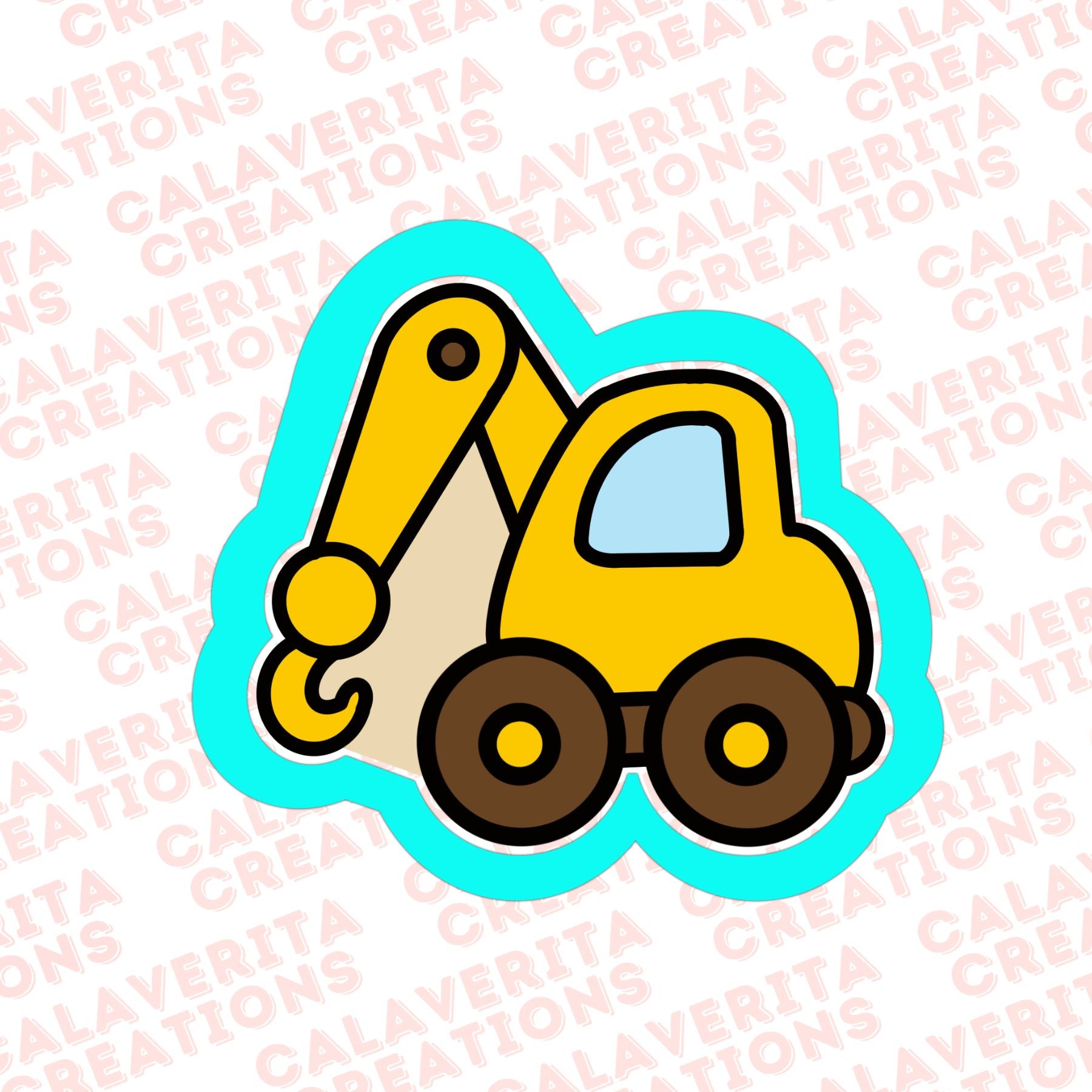 Construction Cookie Cutter Set – 6 Piece Truck Theme – 3 Sizes | STL & PDF