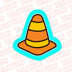 Traffic Cone Cookie Cutter – Construction Theme – 3 Sizes | STL & PDF