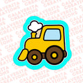 Bulldozer Cookie Cutter – Construction Theme – 3 Sizes | STL & PDF