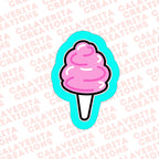 Cotton Candy Cookie Cutter – Carnival Theme – 3 Sizes | STL & PDF
