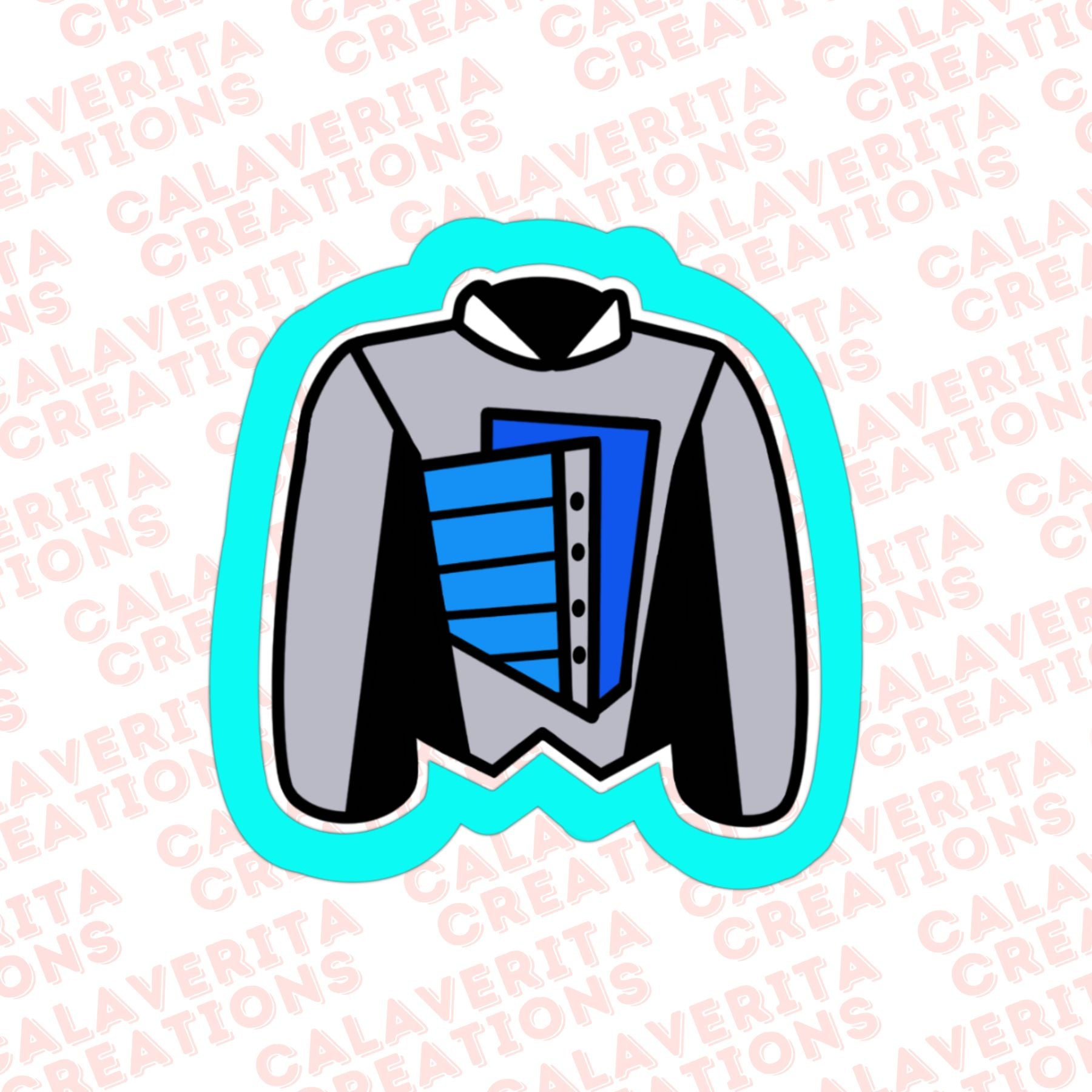 Marching Band Jacket Cookie Cutter #232