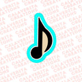 Marching Band Music Note Cookie Cutter #230