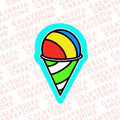 Snow Cone Cookie Cutter – Carnival Theme – 3 Sizes | STL & PDF